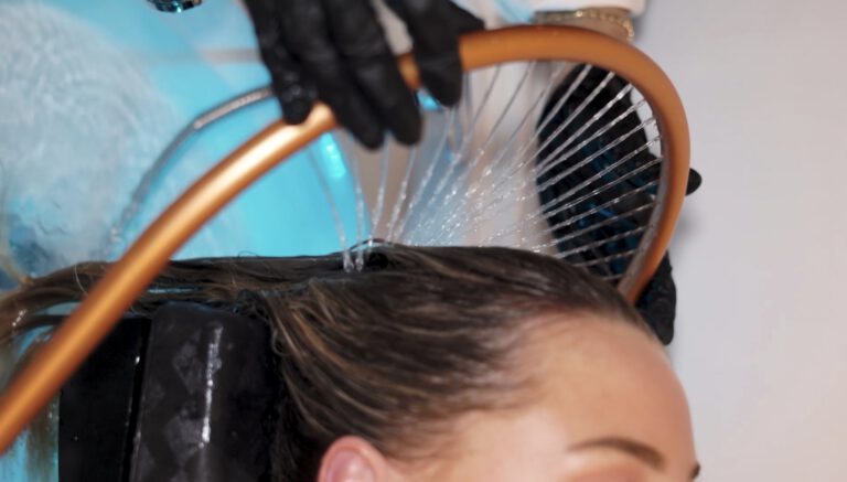 Japanese headspa massage